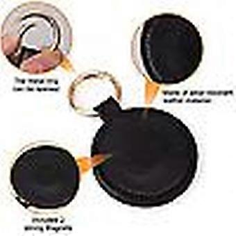 NECXON Clip Magnetica per Cappello da Viaggio in Pelle - Porta Cappelli per Borsa e Bagagli (Rosa, Bianco