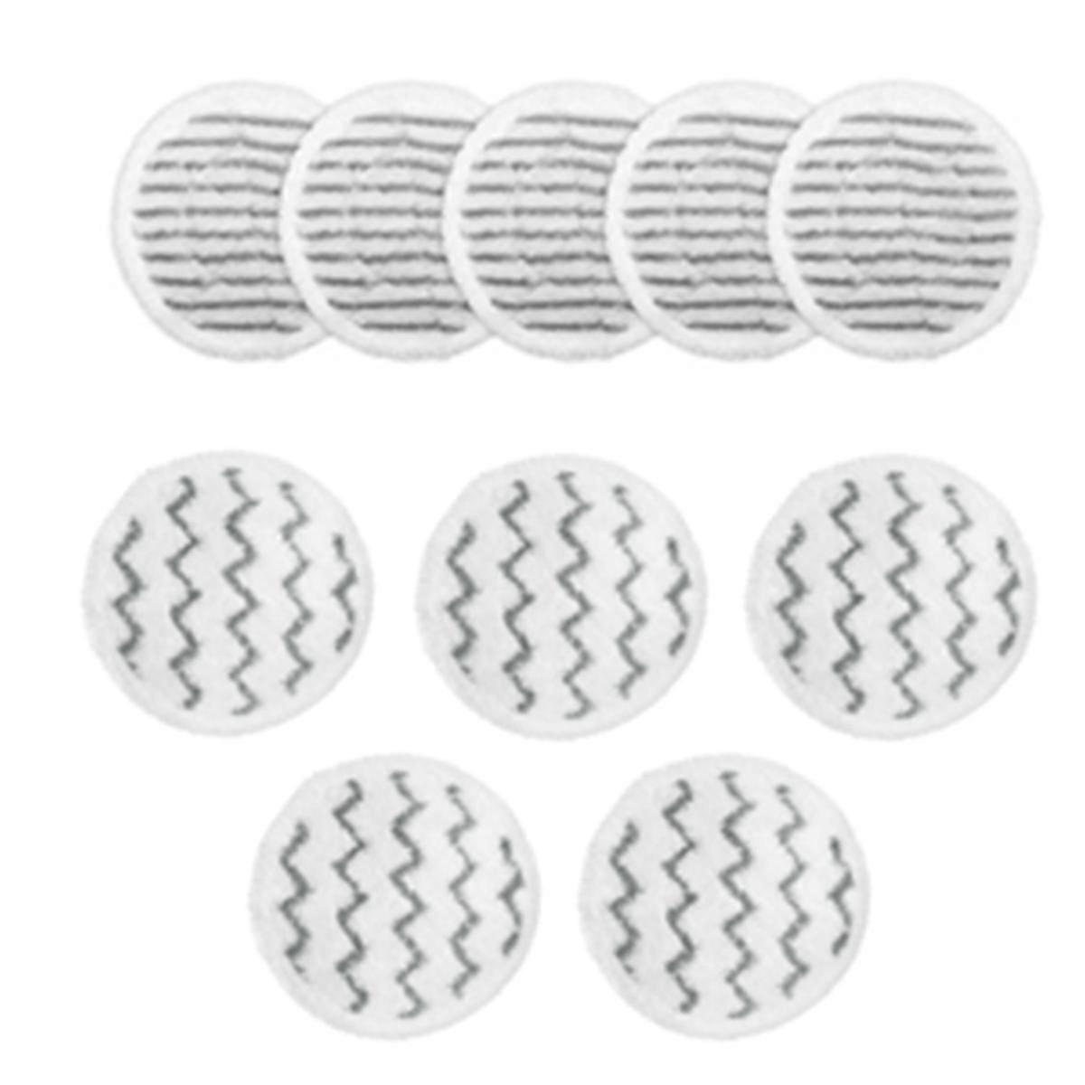10 Pcs S7000 Steam Mop Pads for S7000 S7001 T2 T21 U6002 Series Steam Steam Mop Washable Rag