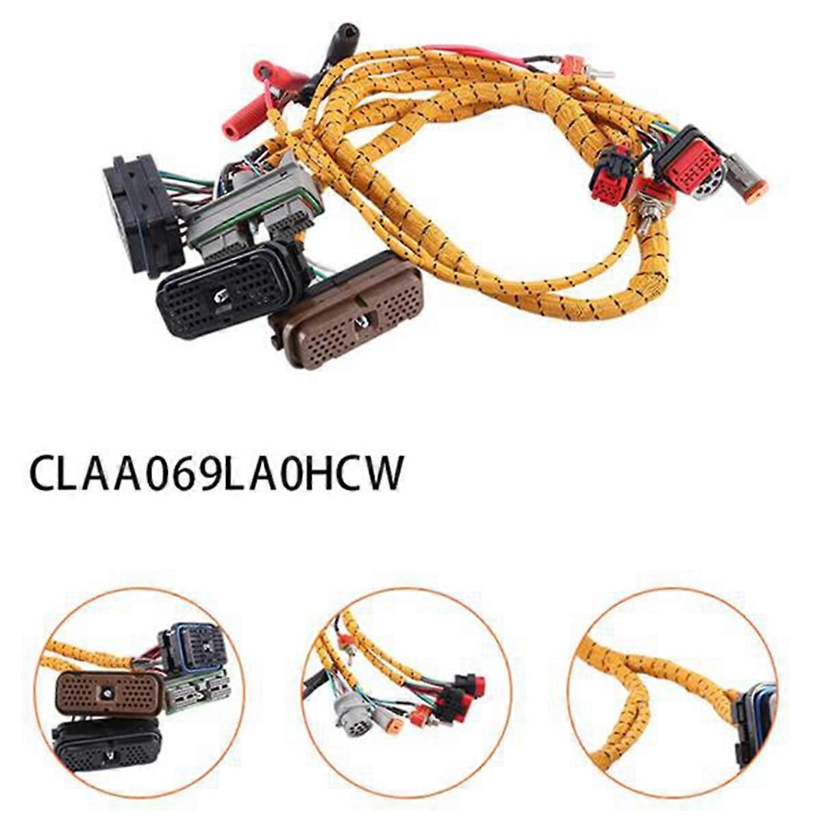 For Excavator Parts Inspection Harness Engine C6.4 C7 C9 C11 C15 Test Throttle Inspection Line