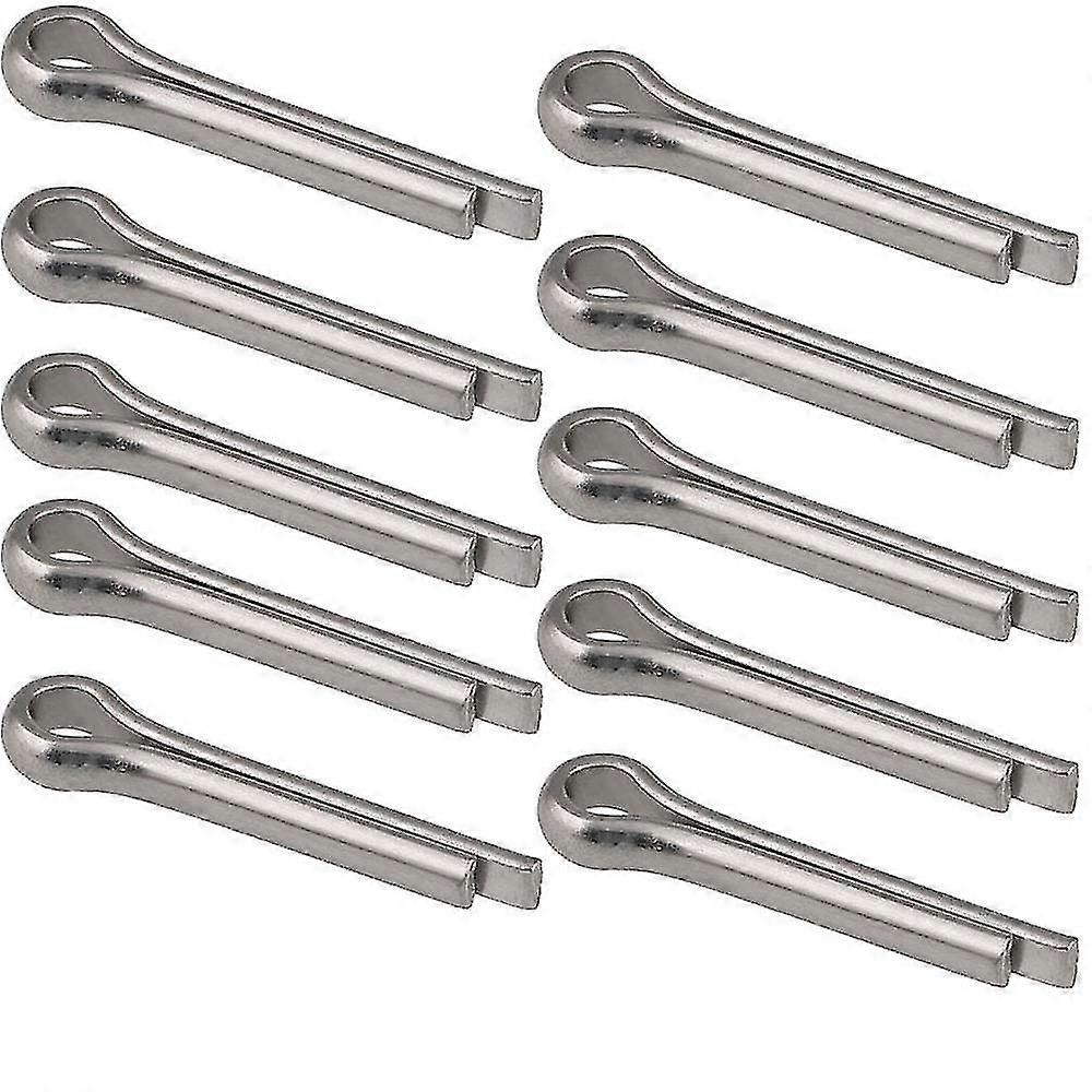 10 stk 304 bomullspinner i rustfritt stål Gb91 Split Pins Hårnåler M4x60 a