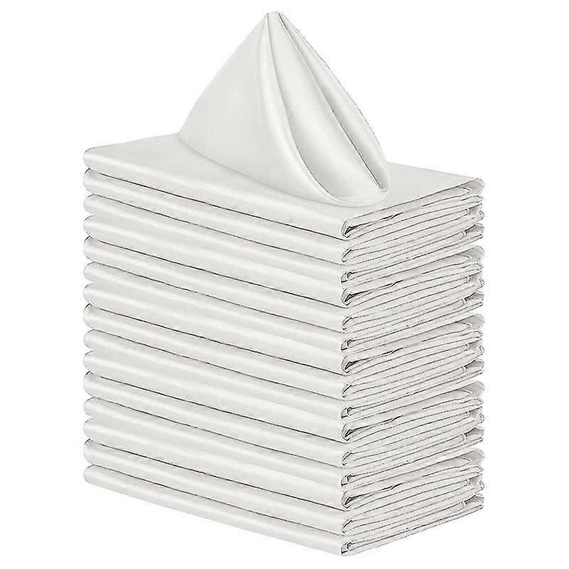 12pcs 12inch Cuisine Tissu Noir Serviettes de Table Mélange Lavable Et Réutilisable Table Dîner Serviettes