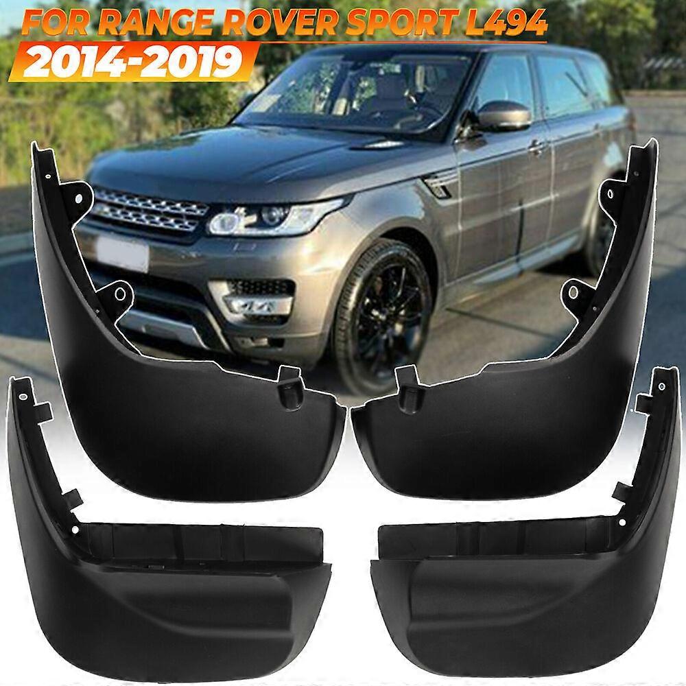 Applies to FOR RANGE ROVER SPORT 2014-2019 MUDFLAPS FRONT & REAR CLASSIC STYLE MUD FLAP SET