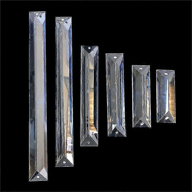 Verre Rectangle suspendu Cristal Lustre Prism Drop Pendentif Pour l’éclairage