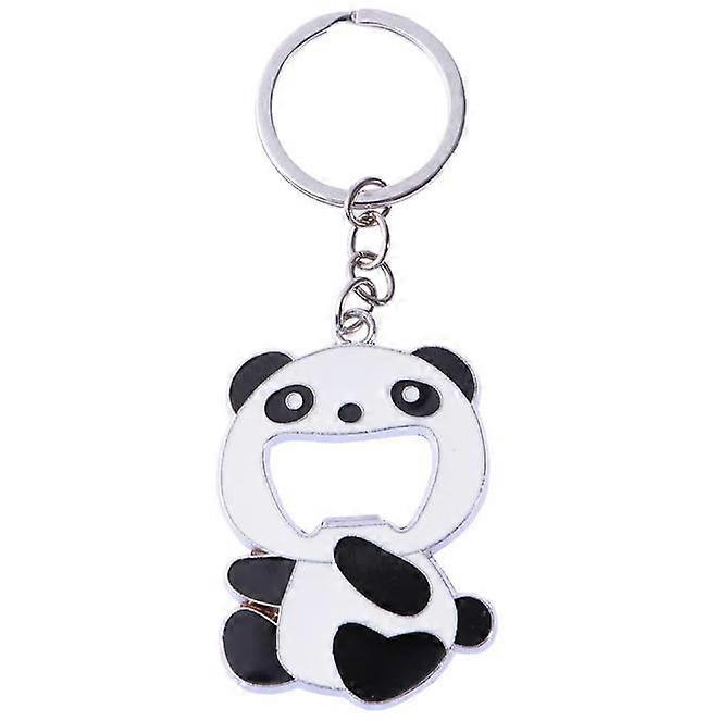 Panda Portable Beer Soda Bottle Opener Keychain