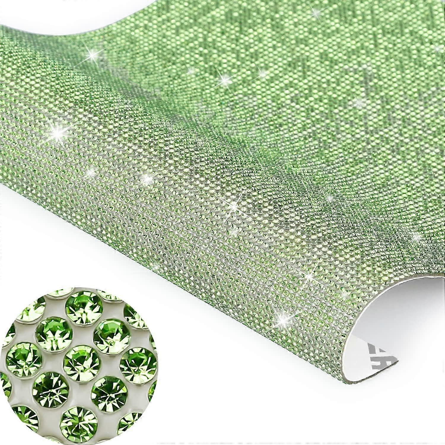 بلينغ كريستال حجر الراين DIY ملصق الديكور 9.4 × 8 بوصة ، متوفر في ستة وثلاثين لونا