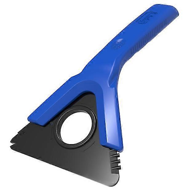 Multifunctional car windshield deicing and snow scraping tool