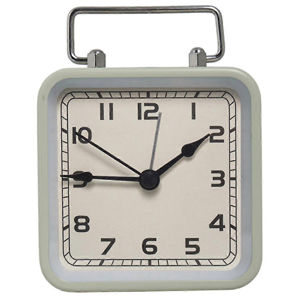 Väckarklocka Batteridriven Analog Skrivbordsklocka För Sovrum Resa Vardagsrum