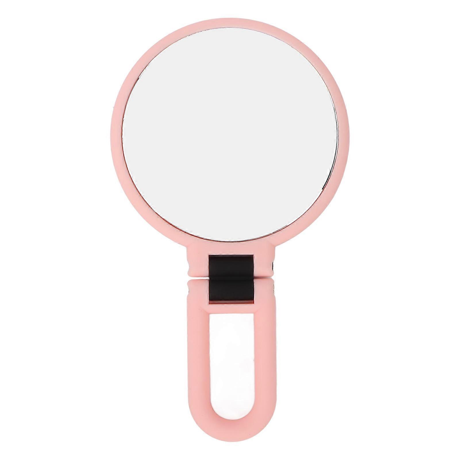 2set 15X Magnification Mirror Double Sided Portable Foldable Handheld Makeup Mirror for Home Bathroom