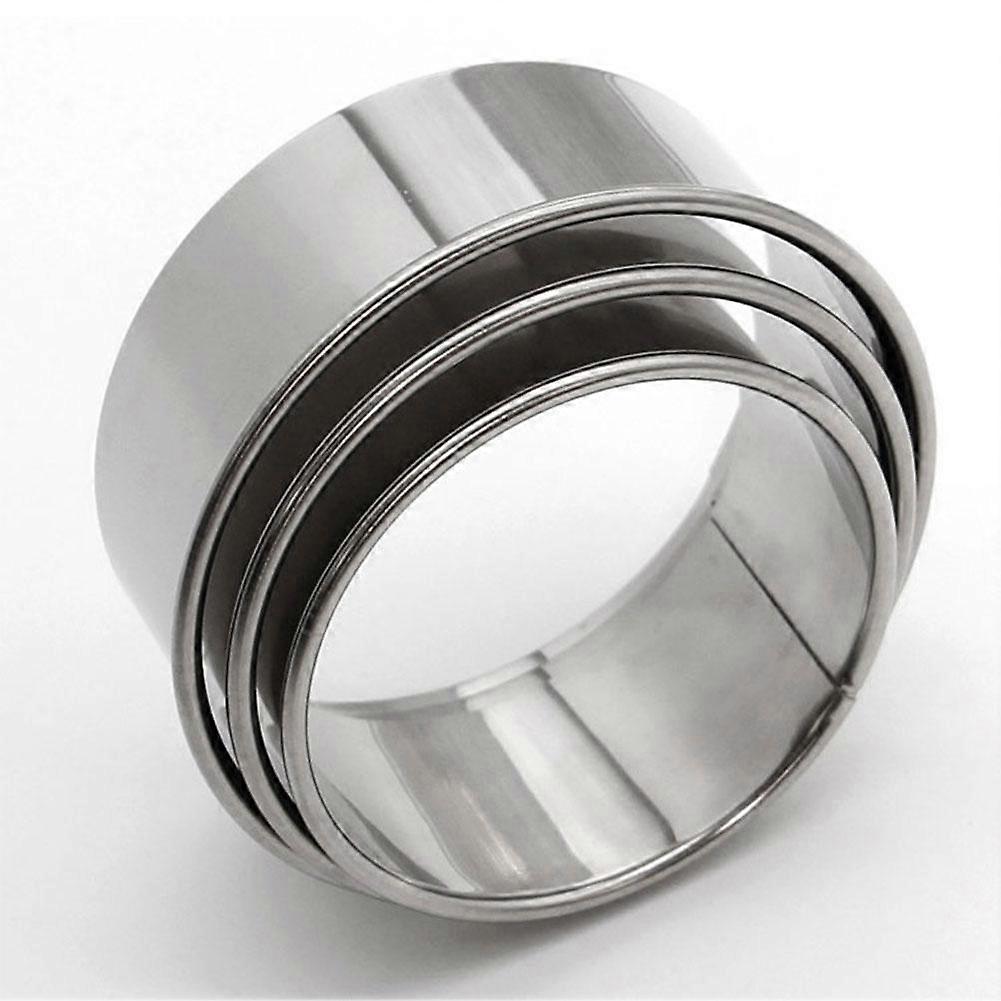 3Pcs Steel Dumpling Mould Cutter Dumpling Wrapper Maker Round/Flower Shaped Dough Tools Kitchen Gadgets