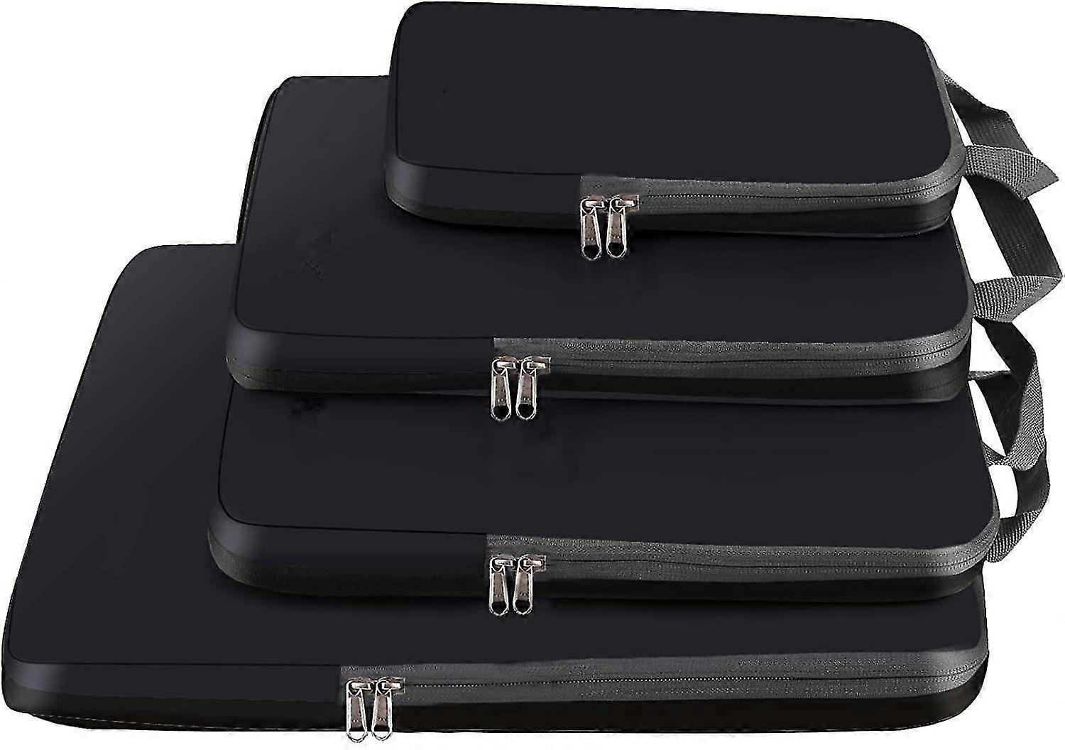 Huoguo 4 Set / 5 Set / 6 Set Compression Packing Cubes Travel Expandable Packing Organizers