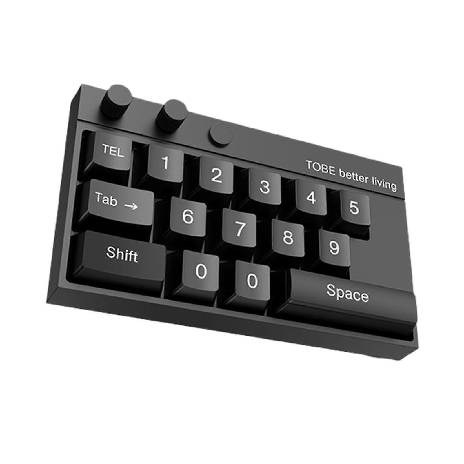 Cartoon Keyboard Shape Parking Phone Number Plate Stylish Glowing Number Parking Sign For Auto Interior