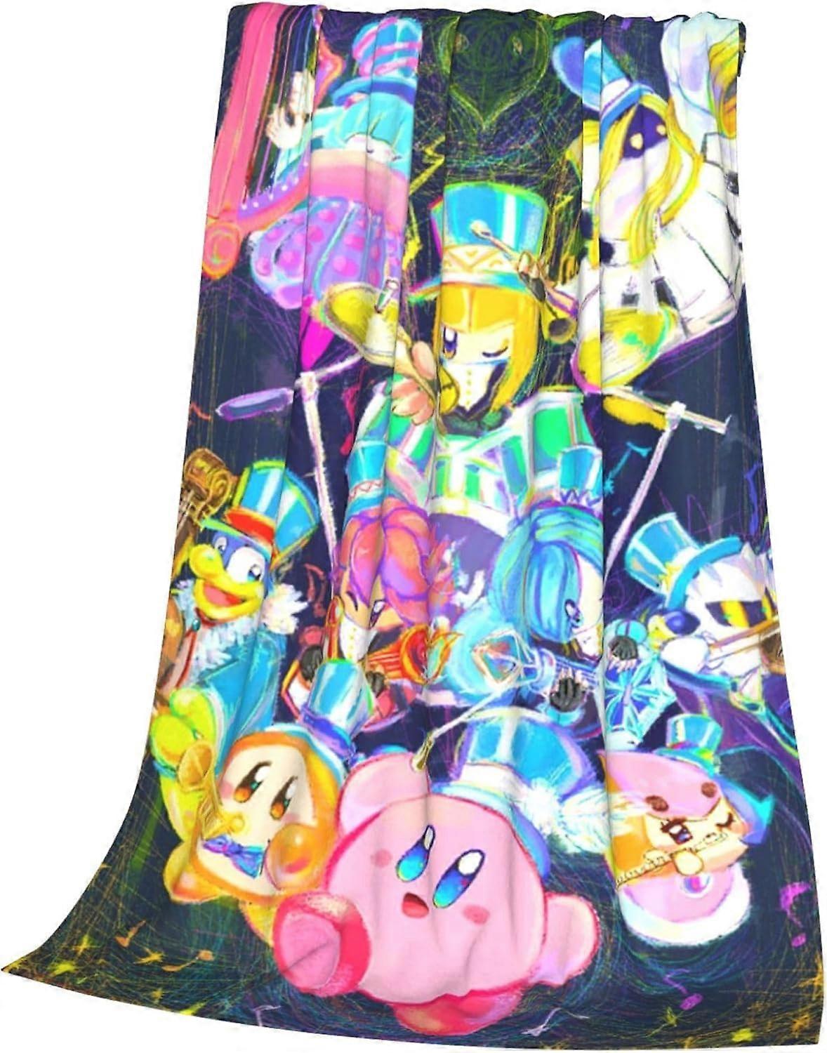 Cobertor de lã micro macio ultra macio dos desenhos animados Cobertor de flanela para sofá sofá-cama Fan Cartoon Blanket-1381