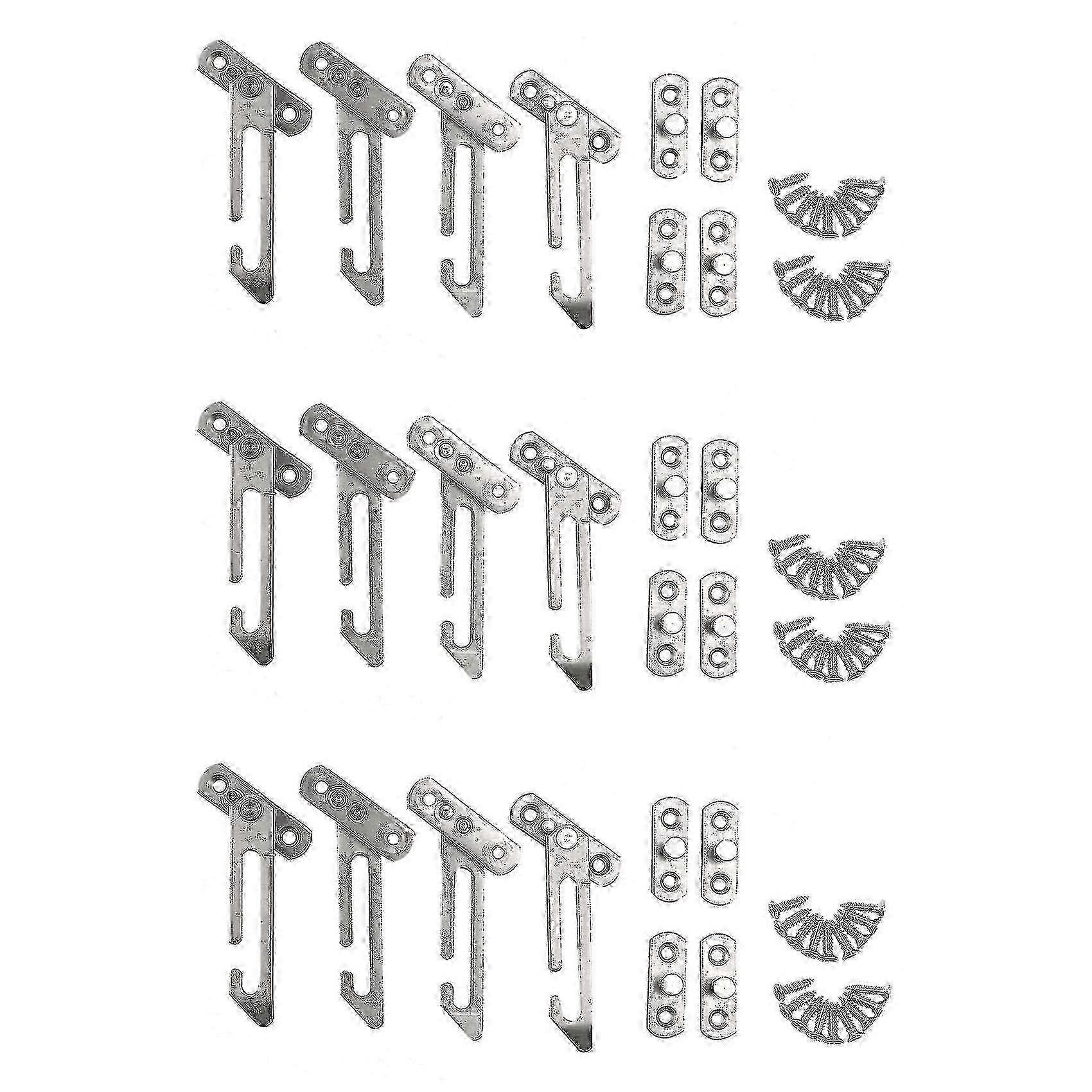 12 Pack Window Restrictor Locks Window Restrictor Hook Stainless Steel Child Lock Restrictor With S Happy H