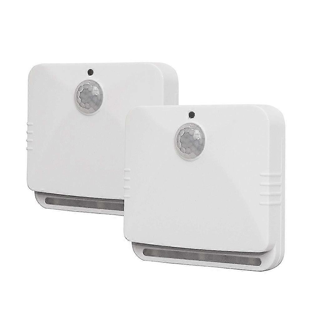 2pcs Wireless Sensor Motion Step Led Light Pathway Bathroom Night Light