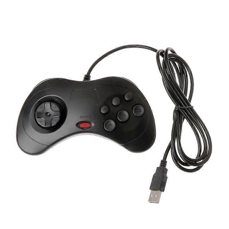 USB Classic Gamepad Controller Wired Game Controller Joypad for Sega Saturn PC