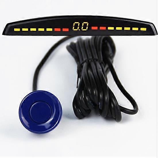 Car Led Parking Sensor Auto Car Detector Parktronic Display Reverse Backup Radar Monitor System With 4 Sensors