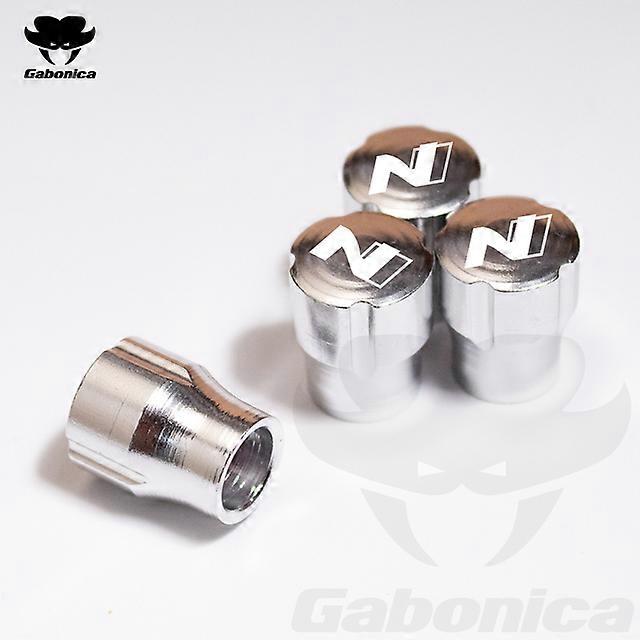 4PCS Zinc Alloy Car Wheel Tires Valve Tyre Air Caps Case For Hyundai N KONA ACCENT TUCSON SANTA FECreta Ix35 I40 Car Accessories shry