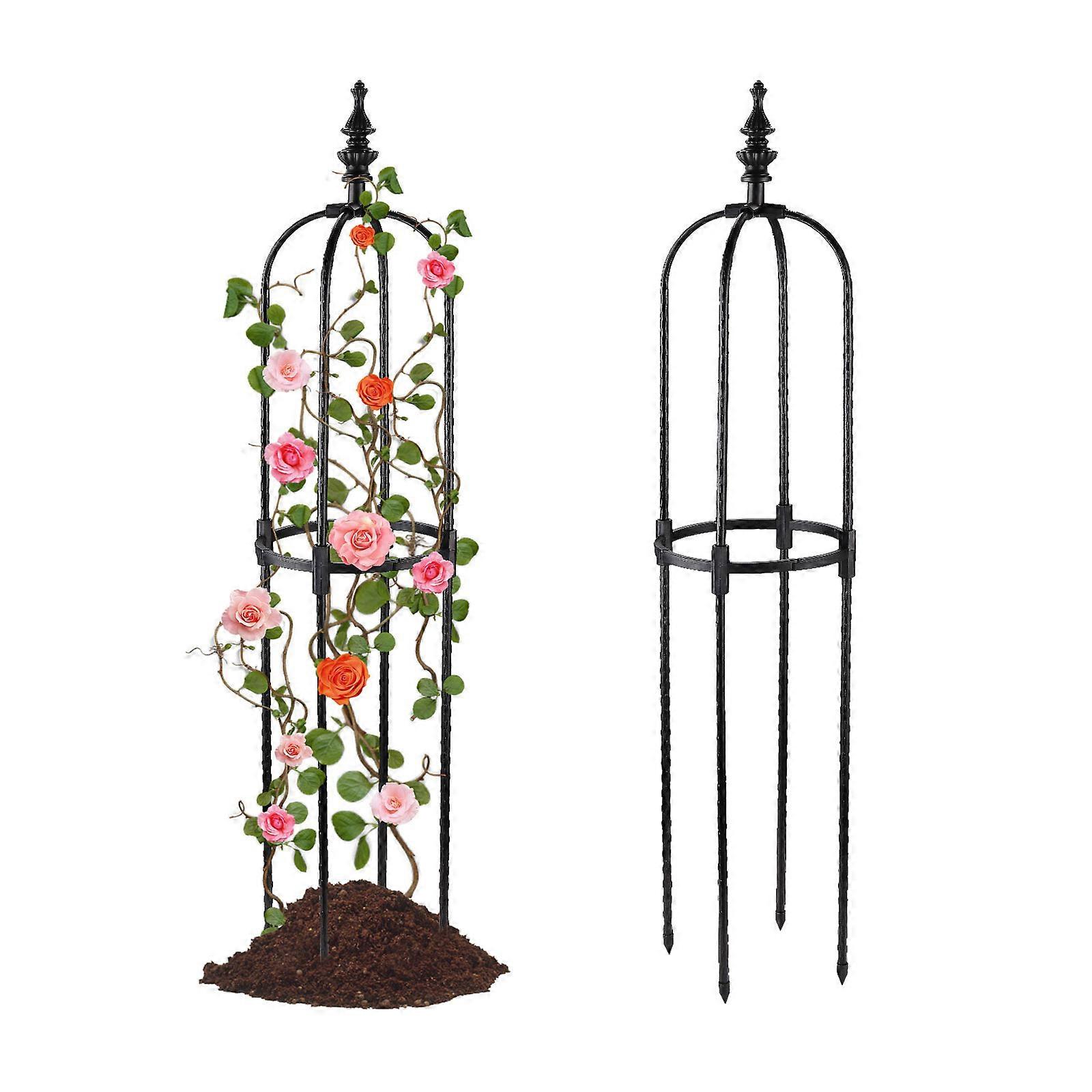 Turmstütze Gartenbau Klettergerüst-Blumenstütze Käfig Pflanzen Stand Rack Halter