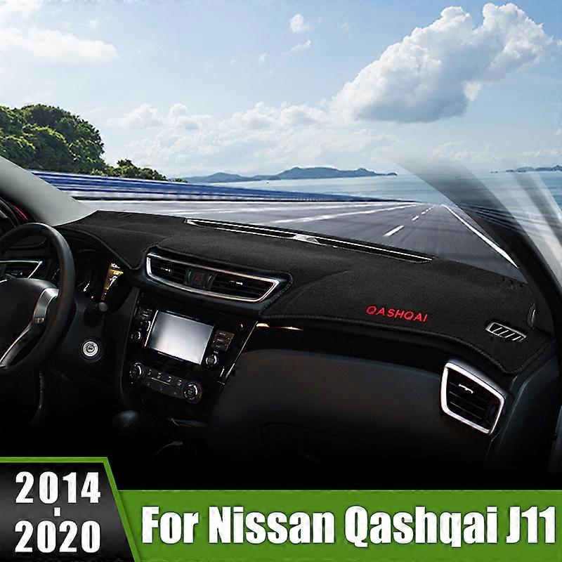 For Nissan Qashqai J11 2014 2015 2016 2017 2018 2019 2020 Car Dashboard Cover Sun Shade Mats Anti-UV Case Non-slip Accessories