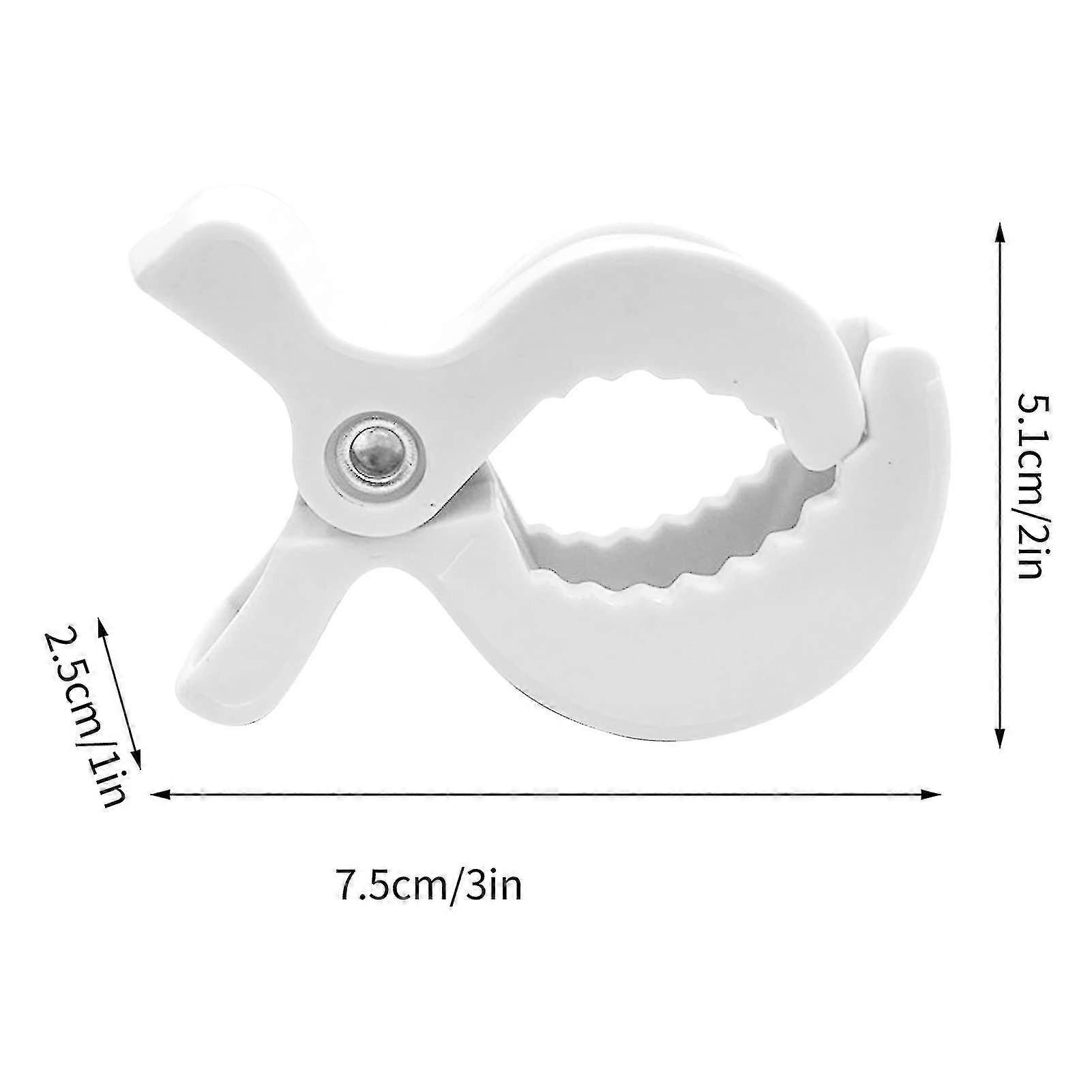 4pcs Buggy Clips Clasps Stroller Clips, Universal Stroller Baby Pram Grippers For Pushchair Toy Stroller