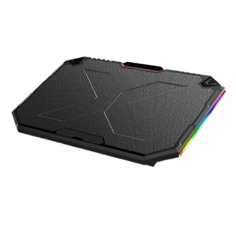 Adjustable Laptop Stand With USB Ports Cooling Fan PC Notebook Riser Stand
