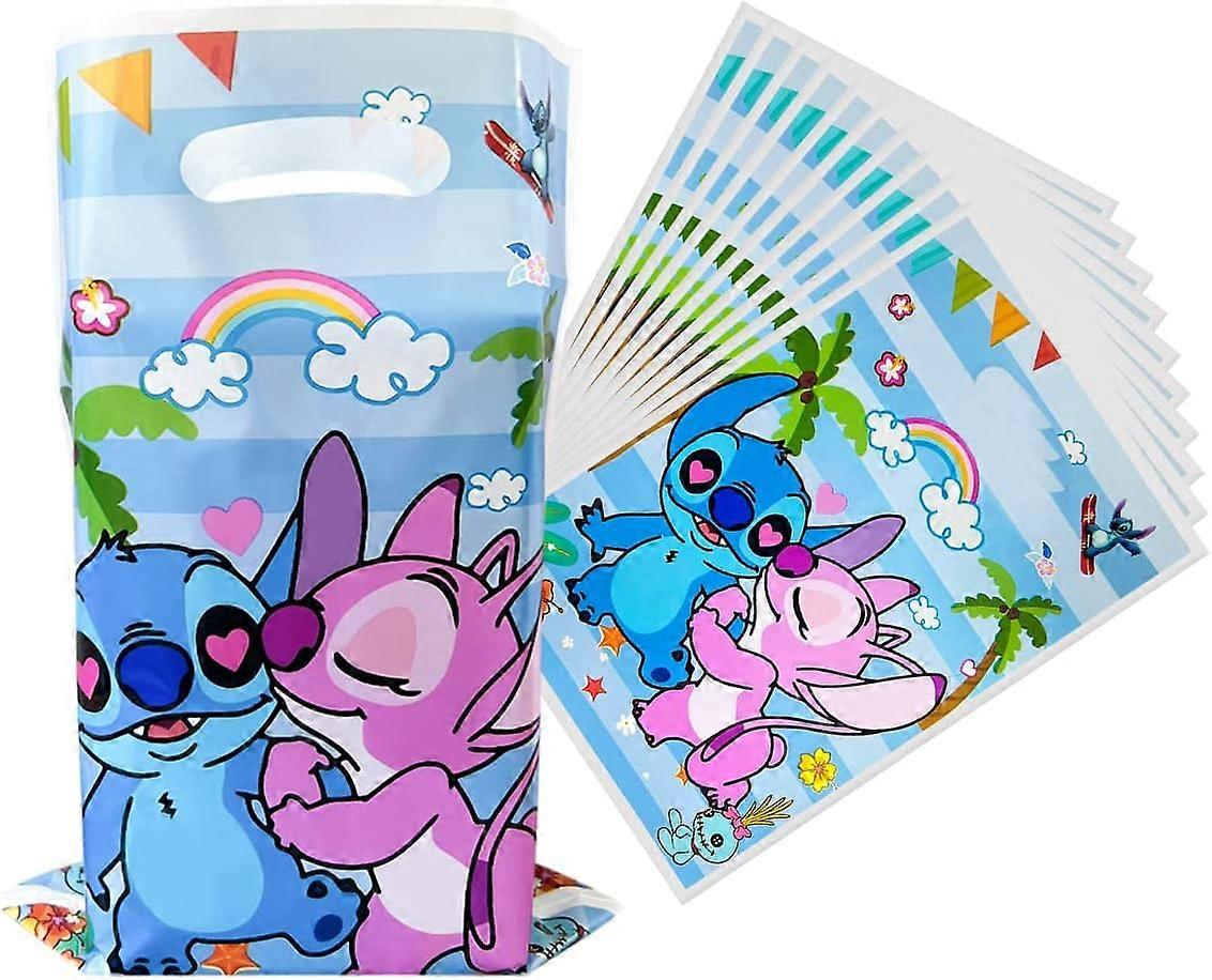 30 Pcs Party Gift Bags For Lilo & Stitch,Stitch Birthday Party Decoration Supplies,Stitch Party Candies Bag