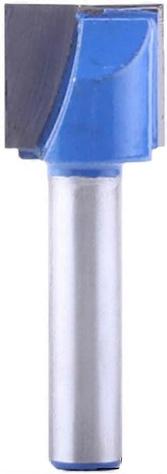 Drill Bit 8mm Shank Carbide Engraving Tip Professional Woodworking Tool, Silver