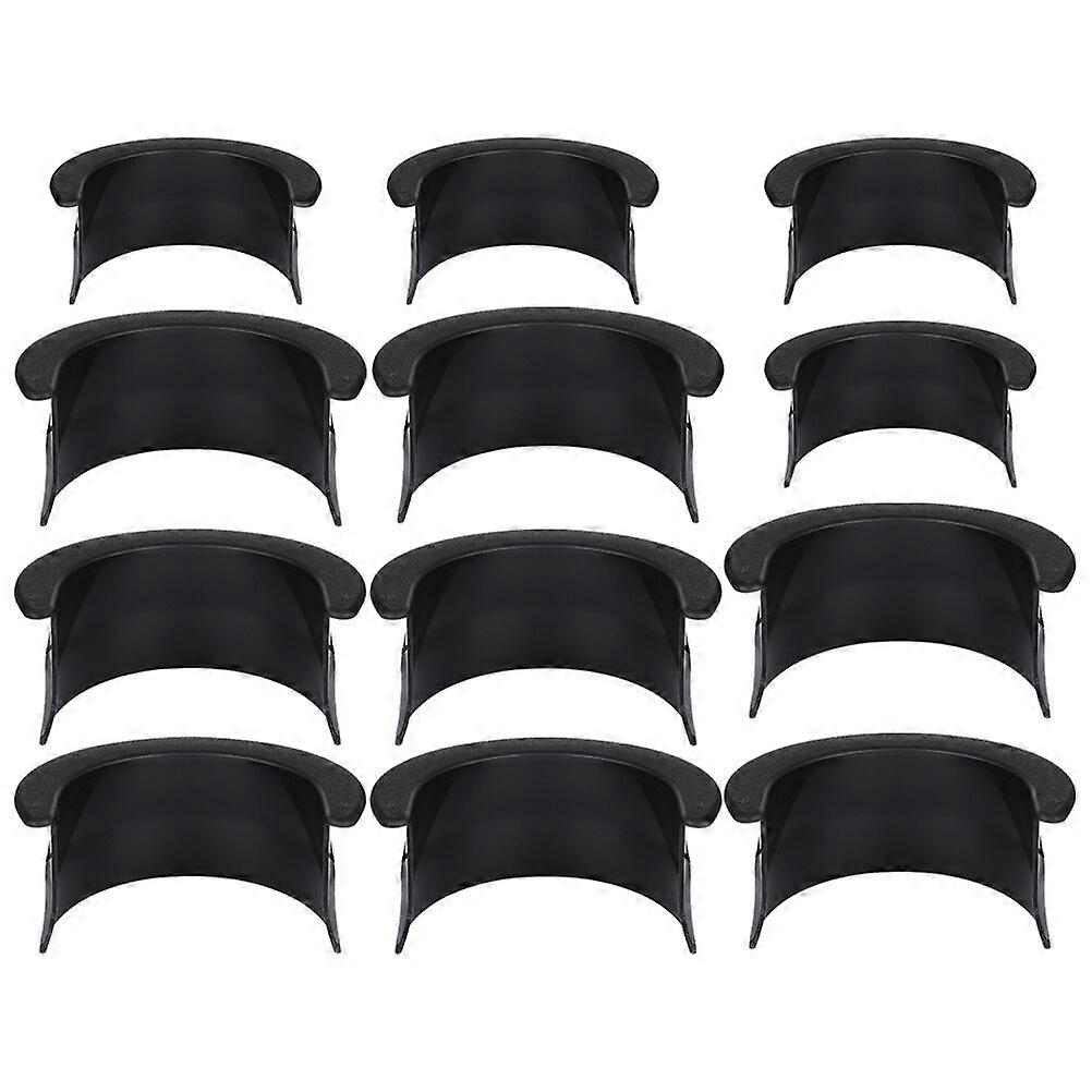 12Pcs Replaceable Billiard Liner Small Pool Table Liner Plastic Billiard Pocket Liner