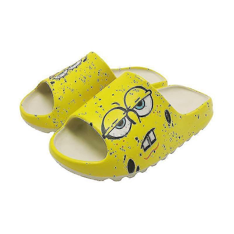 Spongebob Print Plattform Strand Tøfler