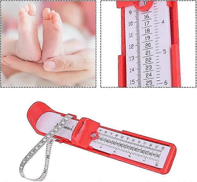 Tape Measure Children's Foot Measure Uk Kids Foot Measure, Children's Shoe  Size Measuring, Foot Gauge