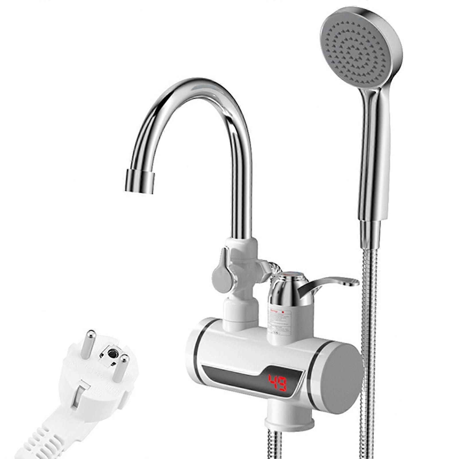 220 V 3000 W ברז חשמלי מחמם מים מיידי עם ראש מקלחת למטבח