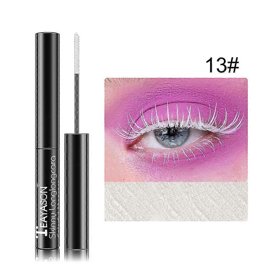 Color Mascara Long-lasting Makeup Thick Curly Quick-drying Lengthening For Women