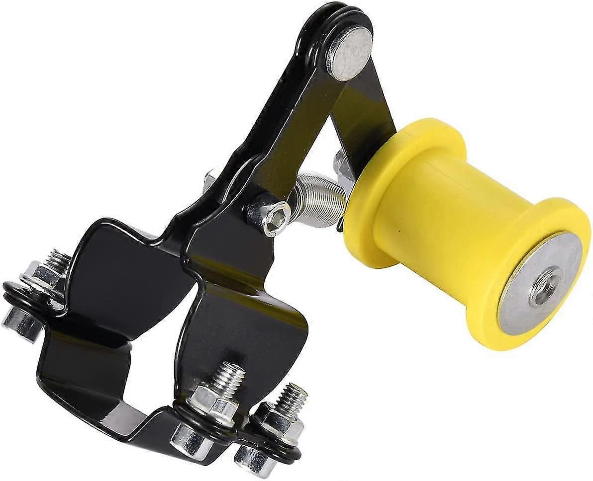 Motorcycle Chain Adjuster Tensioner(1pc, Yellow)