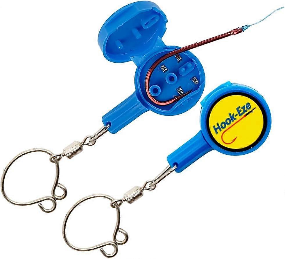 Fishing Knot Tying Tool | Protect from Fish Hooks  Blue