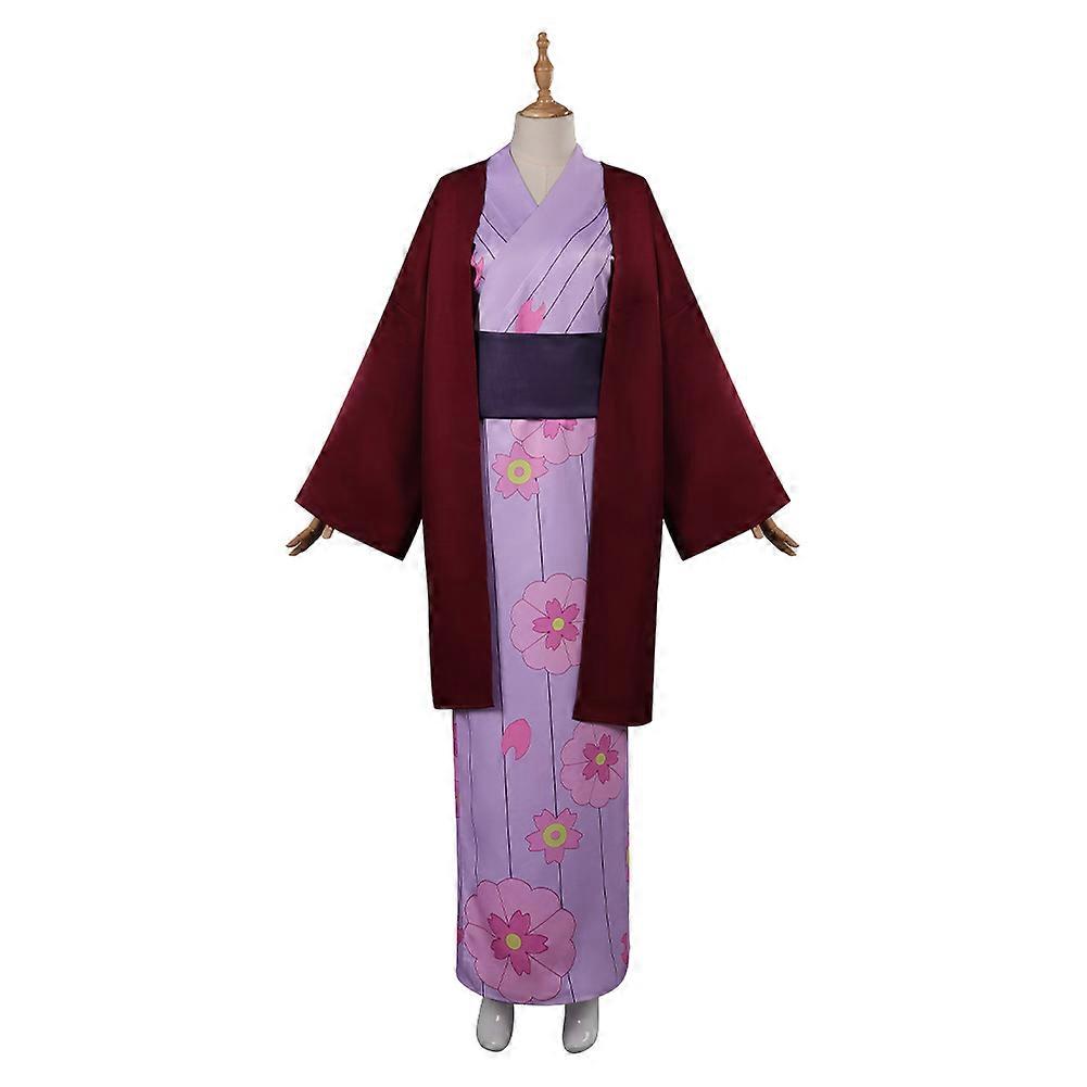 Gonriya Anime Cosplay-Kostüm Set – Kimono, Hemd, Hose & Gürtel Für Erwachsene | Größen S-XXL, Polyester