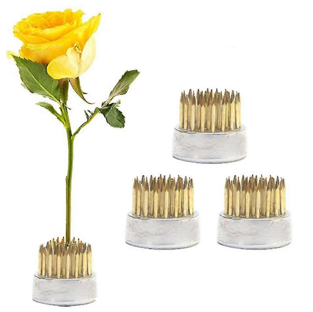 6/3pcs Home Beginners Pin Holder Needle Ikebana Kenzan Flower Arrangement