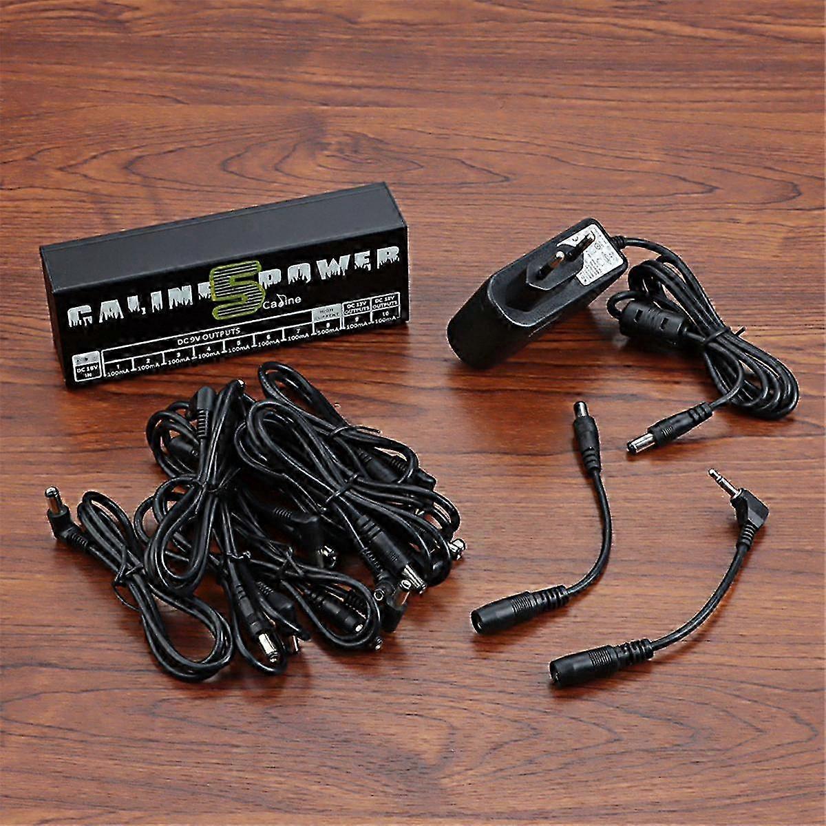 Cp-05 Guitar Effect Pedals Power Supply With Dc 9v/12v/18v Outputs (eu Plug)