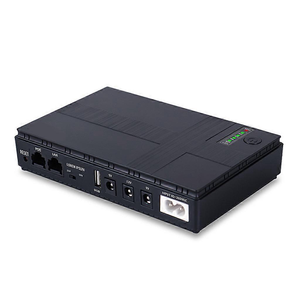  8000mAh UPS Uninterrupted Backup Power Supply for Router Attendance Machine
