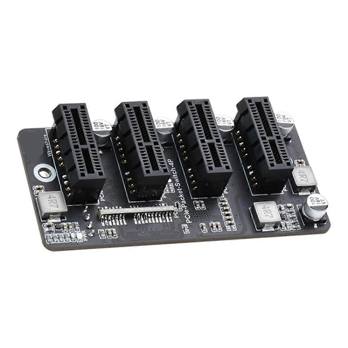 For CM4 PCIe Gen 2x1 Expansion Card with 1 Trailer and 4 Channels of 12V Stable Operation Without D