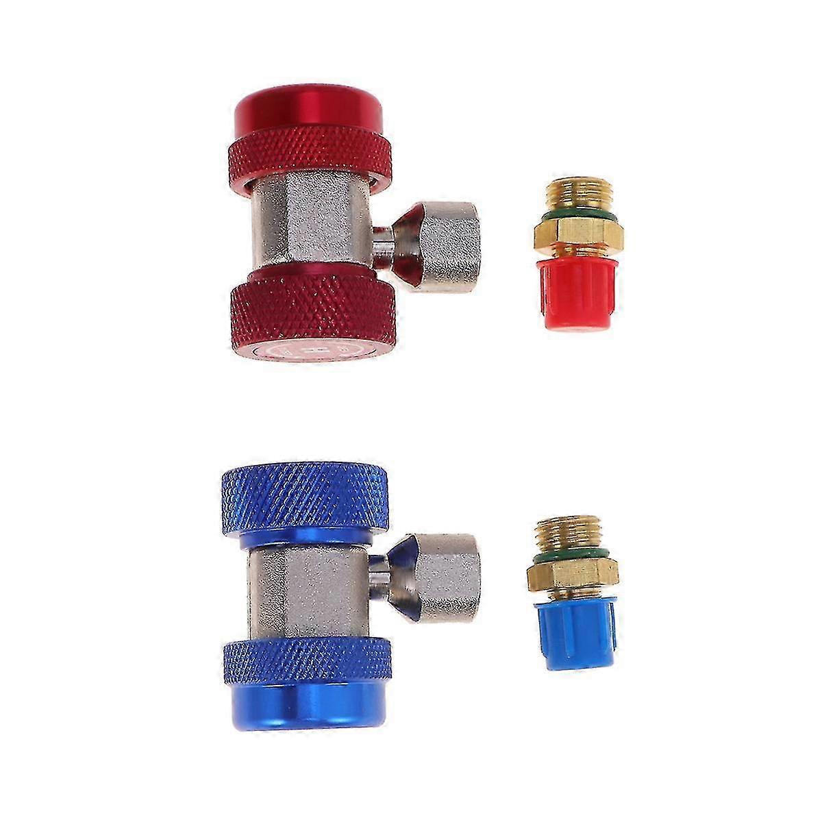 2pcs Manual Metal Coupler Connector for Air Conditioning