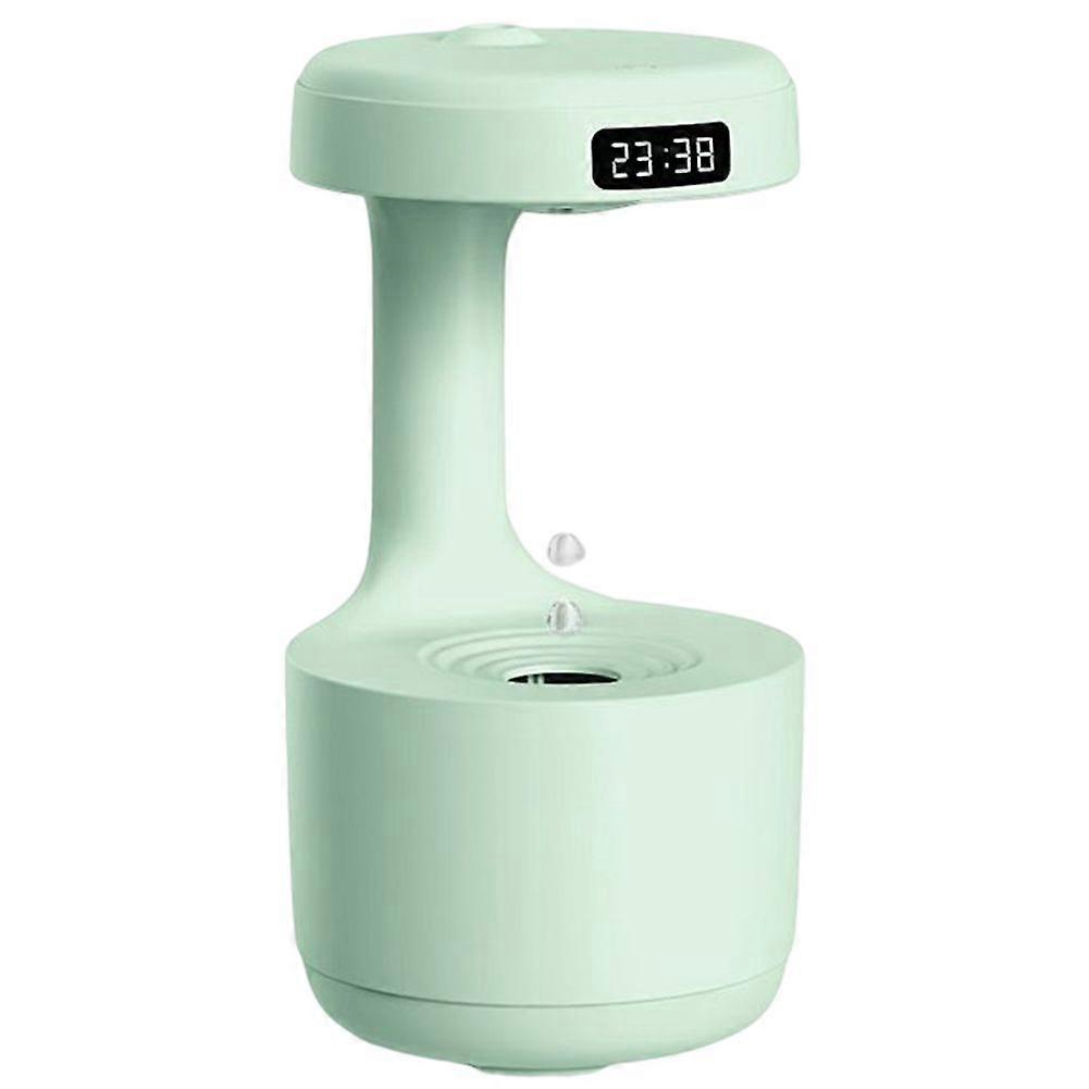 Anti-Gravity Humidifier Waterdrops Backflow Large Capacity Air-Humidifier LED Time Display Air-Diffuser