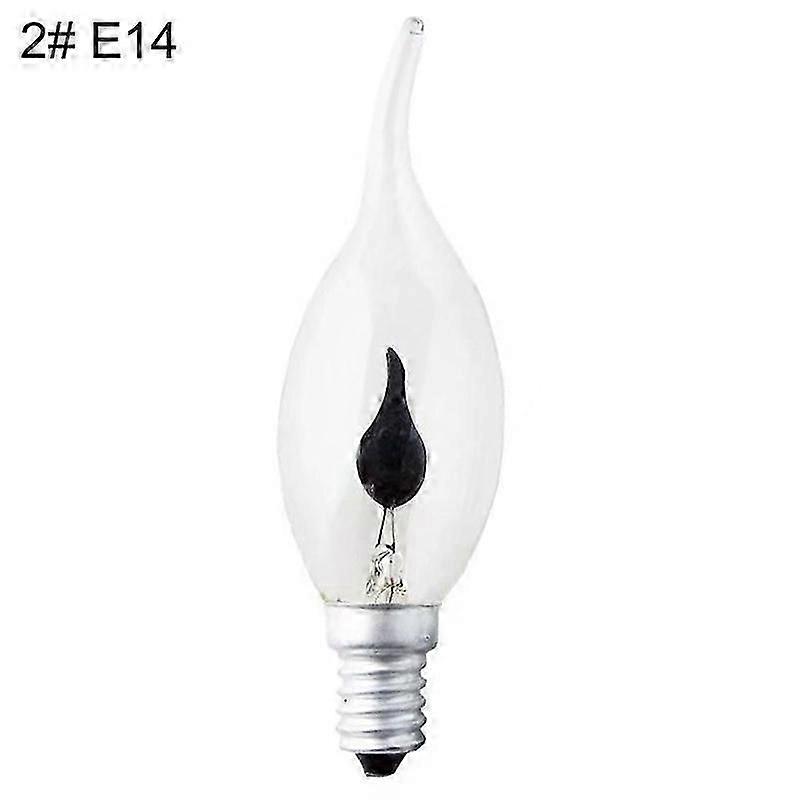3w E14/e27 Led Simulação Flicker Flame Candle Lâmpada Decorativa Jikaix