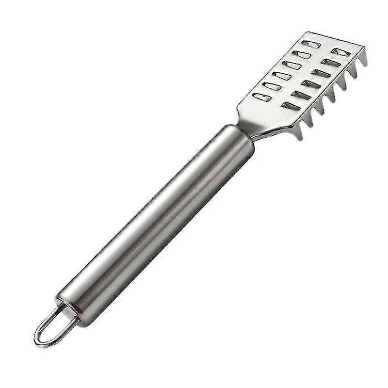Fish Scaler Fish Knives Stainless Steel Handle Fish Scraping Scale Razor Fish Cleaning Tool, 1pcs