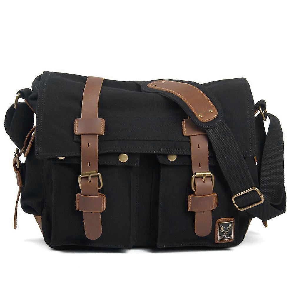 Canvas Camera Bag, Vintage Padded Camera Shoulder Bag Waterproof