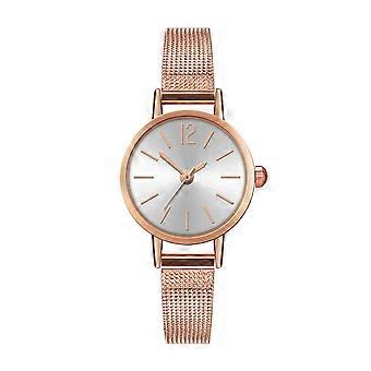 E24-W Simples Casual Fashion Watch Mesh Strap Quartz Watch Relógio de pulso