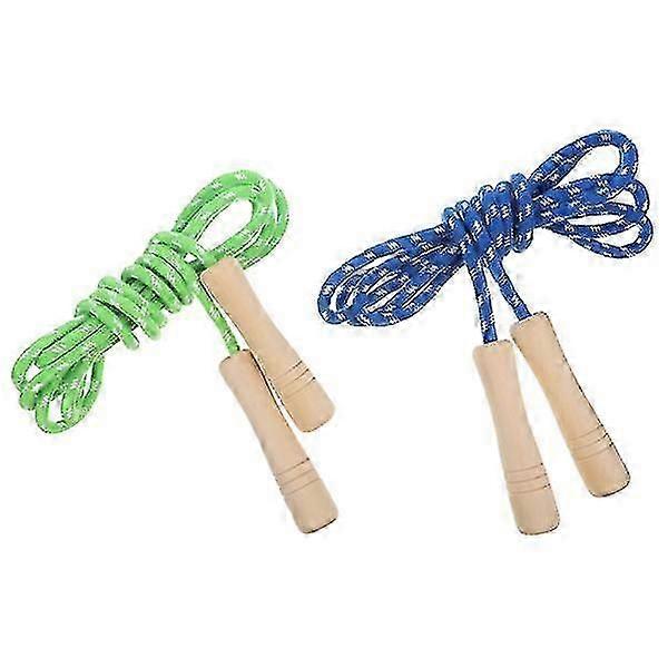 2pcs Jumping Rope Adjustable Rope Physical Education Equipment Jumping Rope