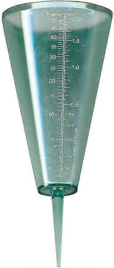 Rain gauge for measuring sprinkler precipitation and rainfall