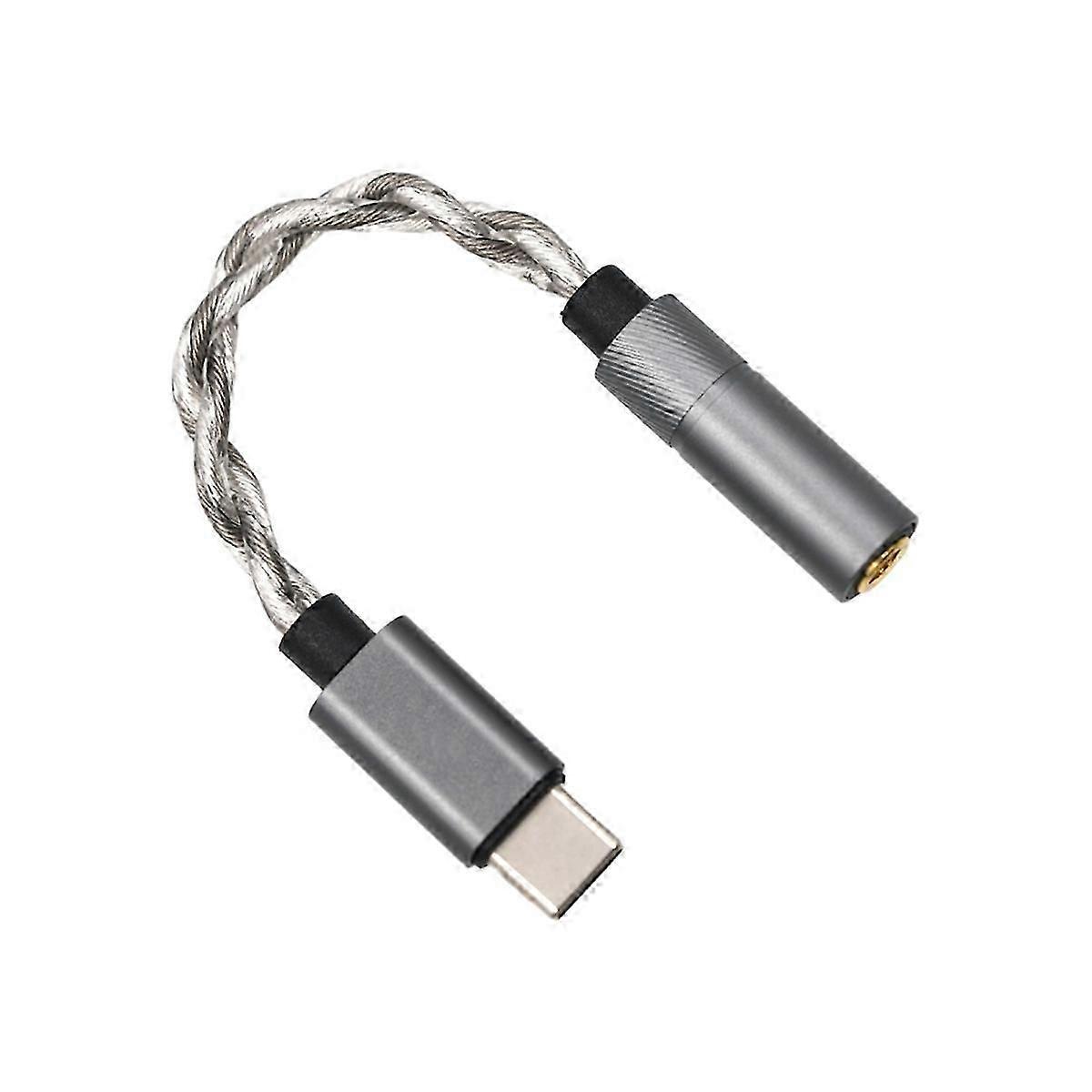 Type C to 3.5mm Headphone Adapter CX31993 32bit 384KHz Audio Decoding Cable Amp Adapter