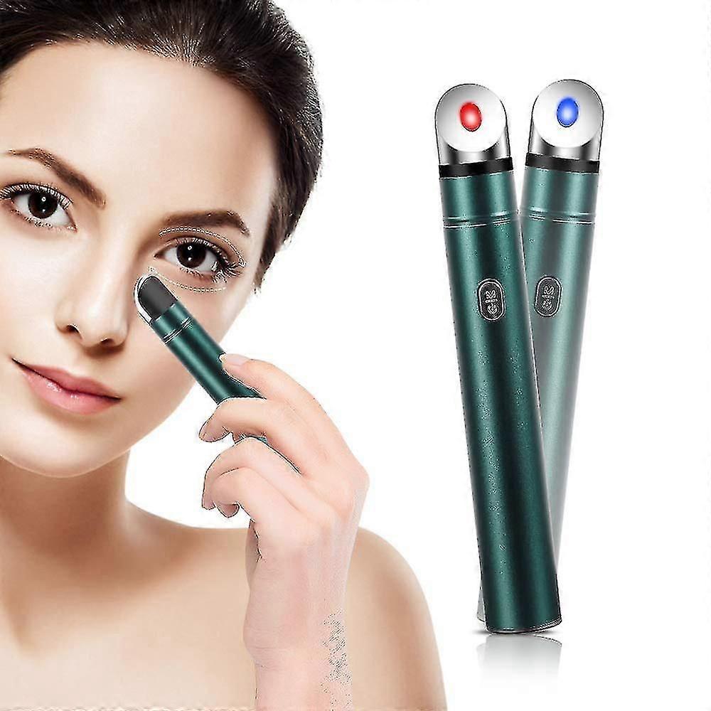 Hot And Cold Eye Massager, Eye Facial Massager Wand With 42 Heated