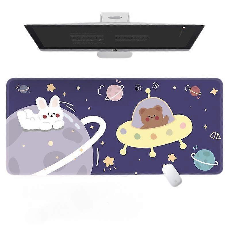 Kawaii desk pad, cute mouse pad, large gaming table mouse pad cartoon keyboard pad500*1000*3mm